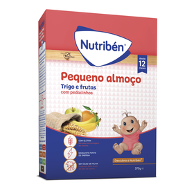 Papa Infantil Trigo e Frutas Pequeno Almoço +12M
