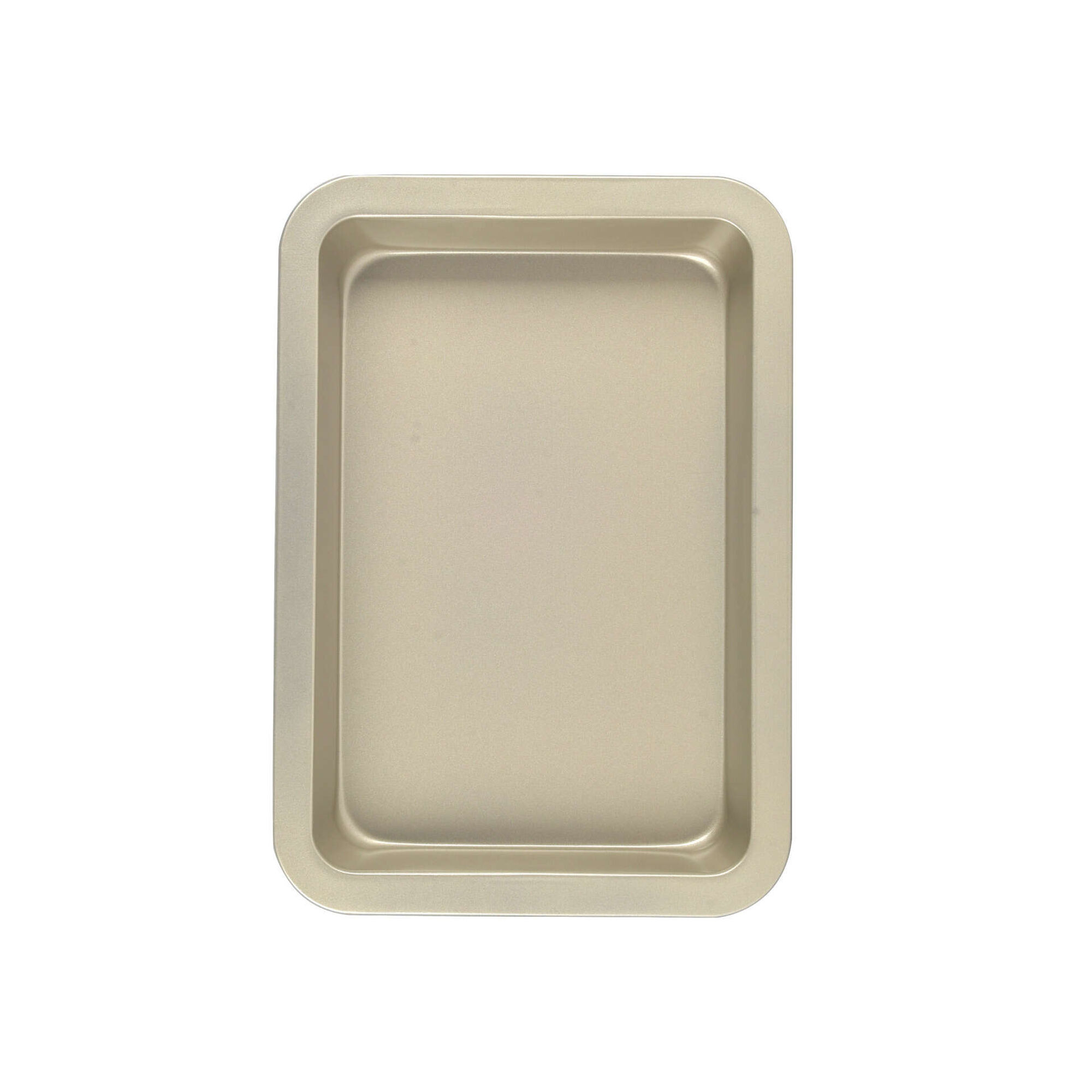 Tabuleiro Forno Aço Carbono 33x23cm Dourada Chefe