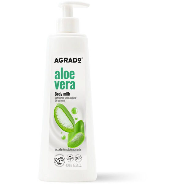 Loção Body Milk Aloe Vera Agrado