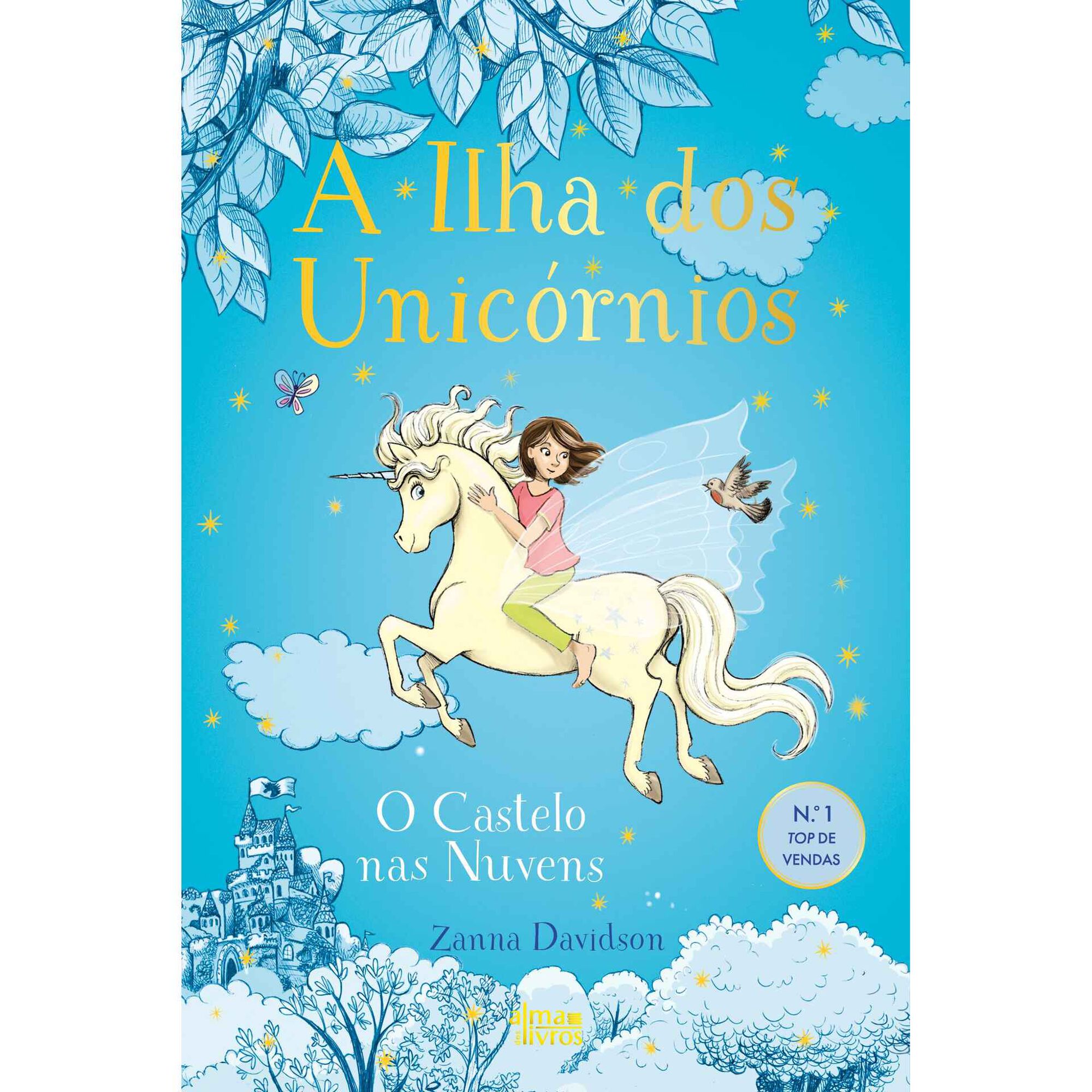 A Ilha dos Unic&oacute;rnios N.&ordm; 2 - O Castelo nas Nuvens de Zanna Davidson