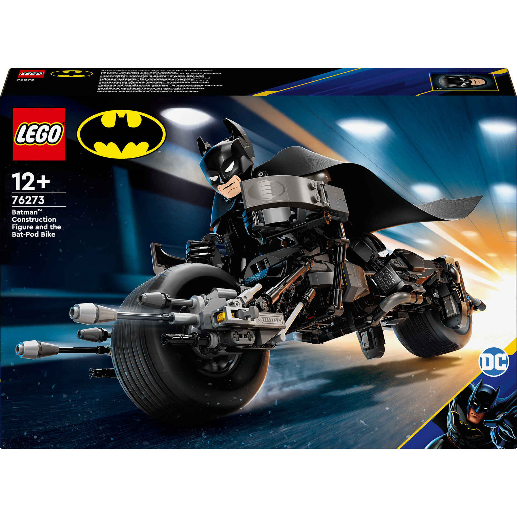 Figura de Construção do Batman e Mota Bat-Pod - 76273