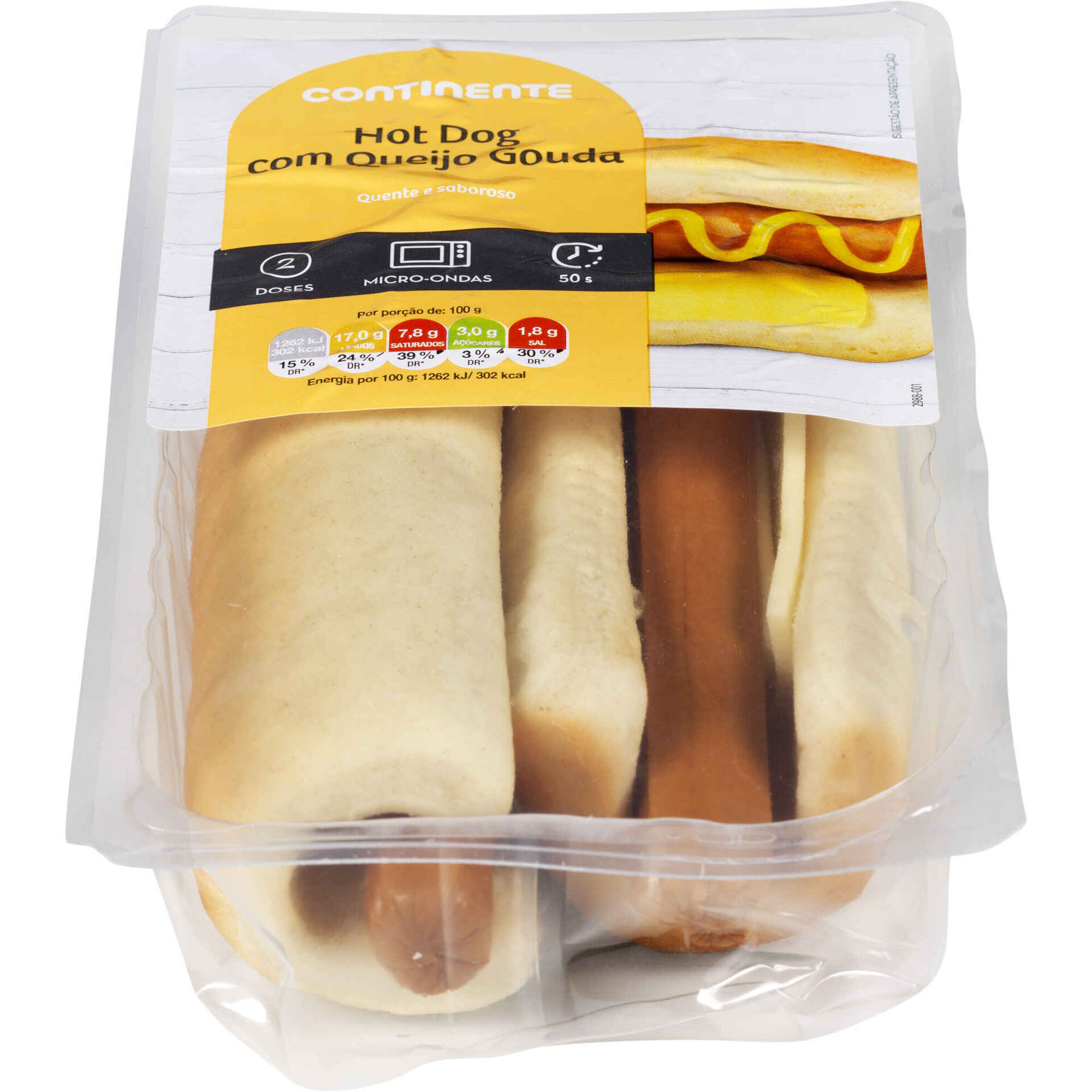 Cachorro com Queijo Gouda Cachorro com Queijo Gouda