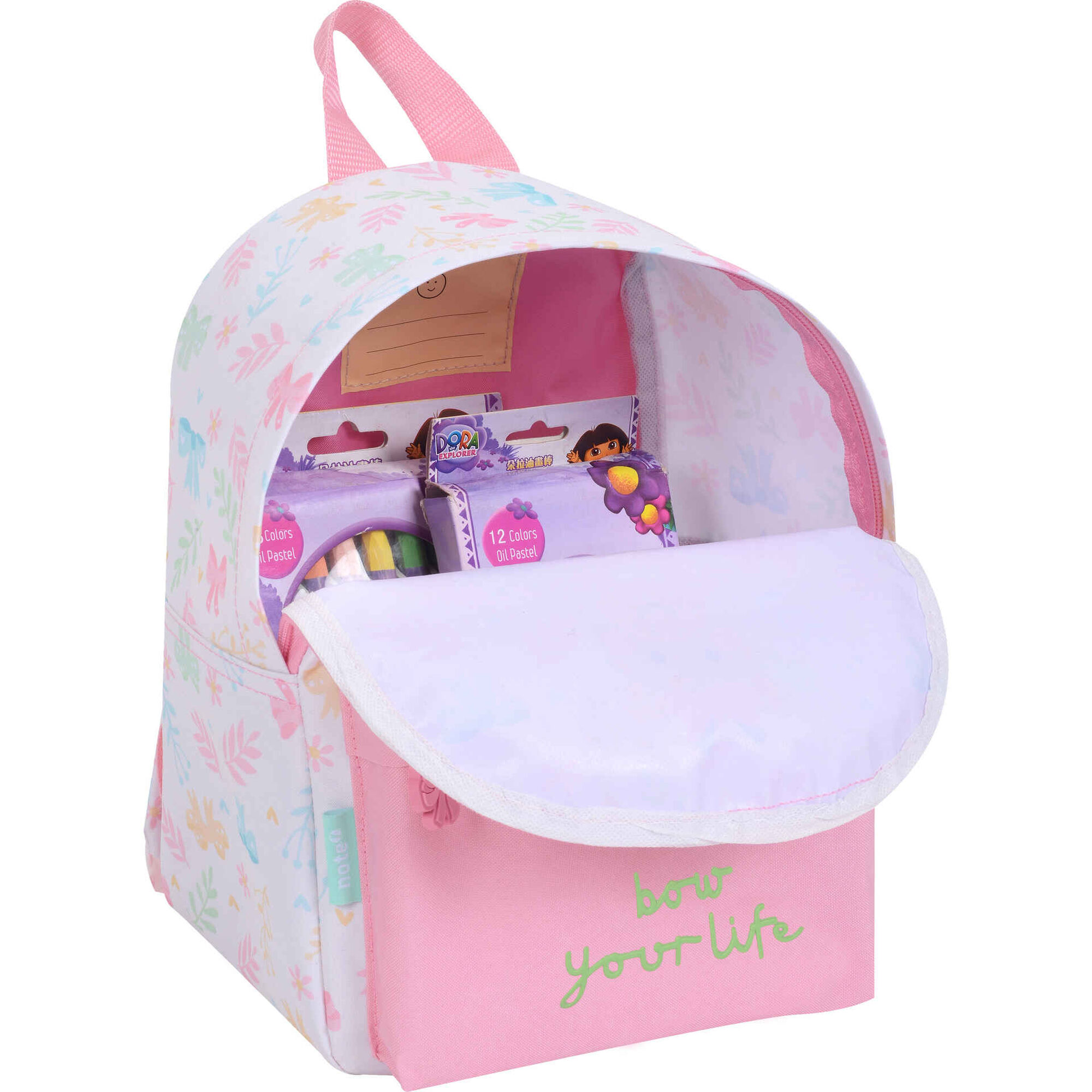 Mochila Rosa Baby Giraffe Note!