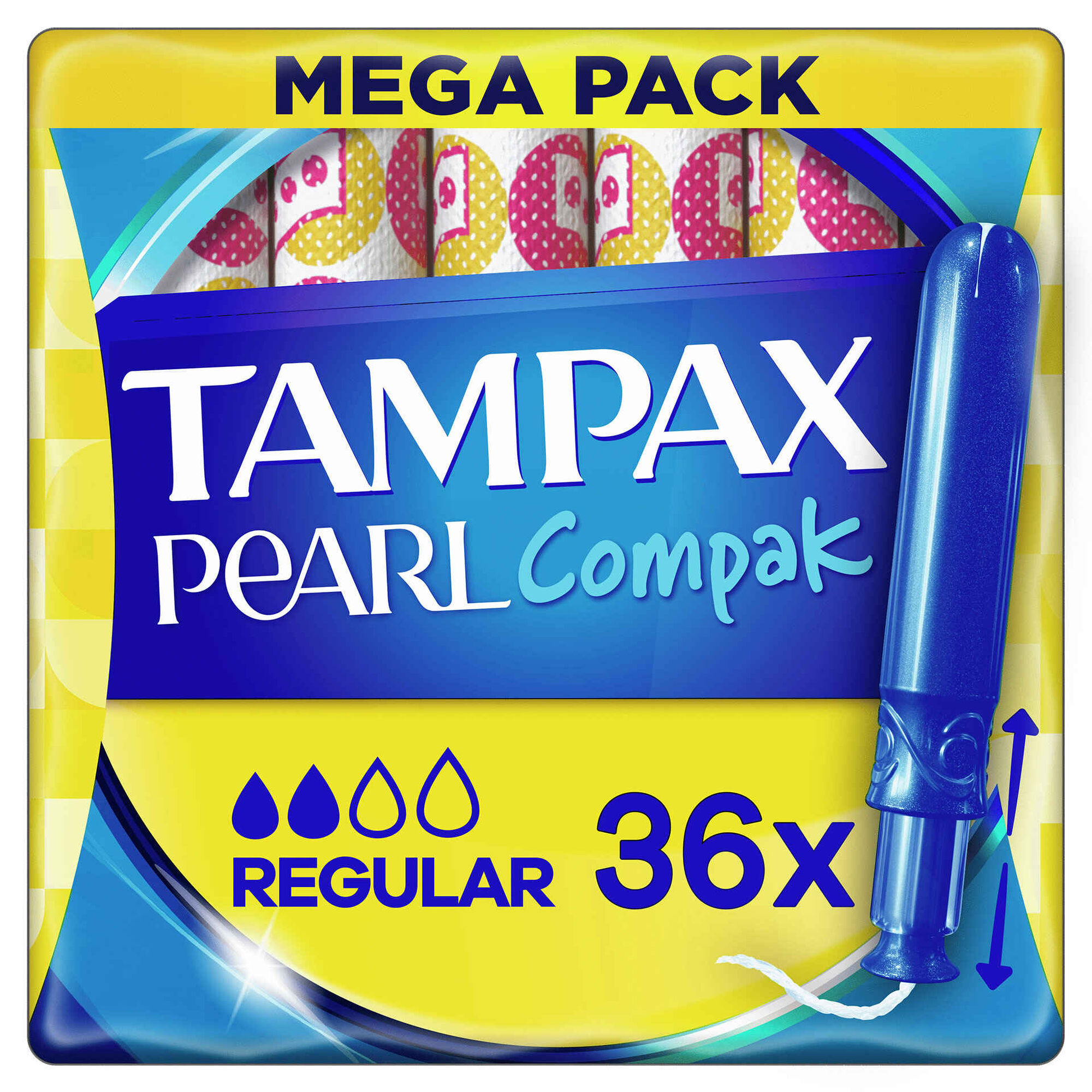 Tampão com Aplicador Pearl Compak Normal