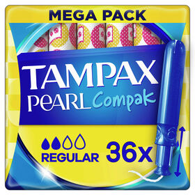 Tampões Compak Pearl Regular Com Aplicador Tampões Compak Pearl Regular Com Aplicador