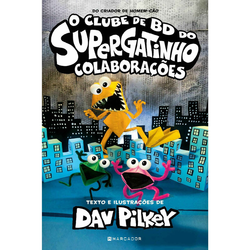 O Clube de BD do Supergatinho Nº 4 - Colaborações de Dav Pilkey