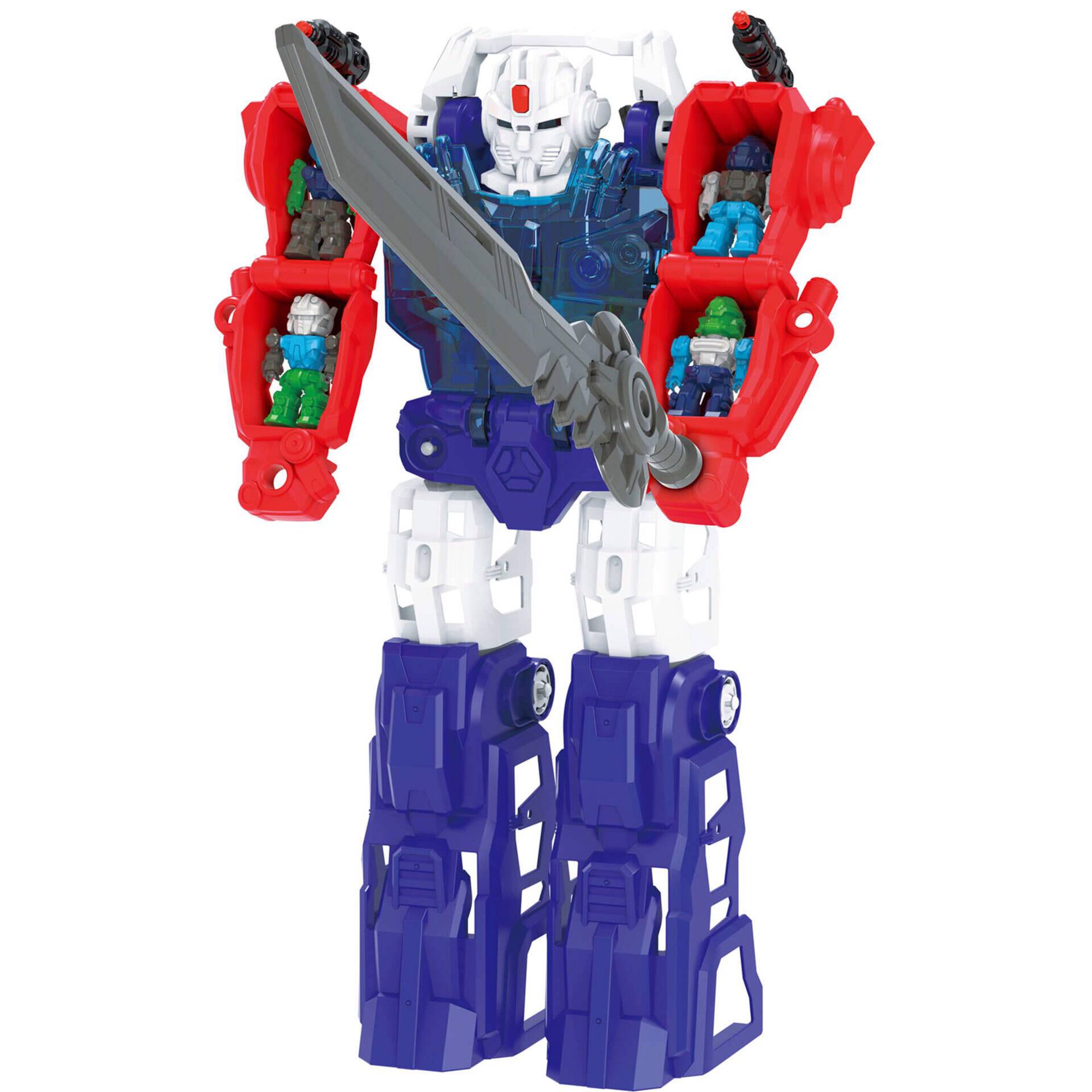 Zoko Speed Wheels - Mala Transformer com 10 Mini Rob&ocirc;s