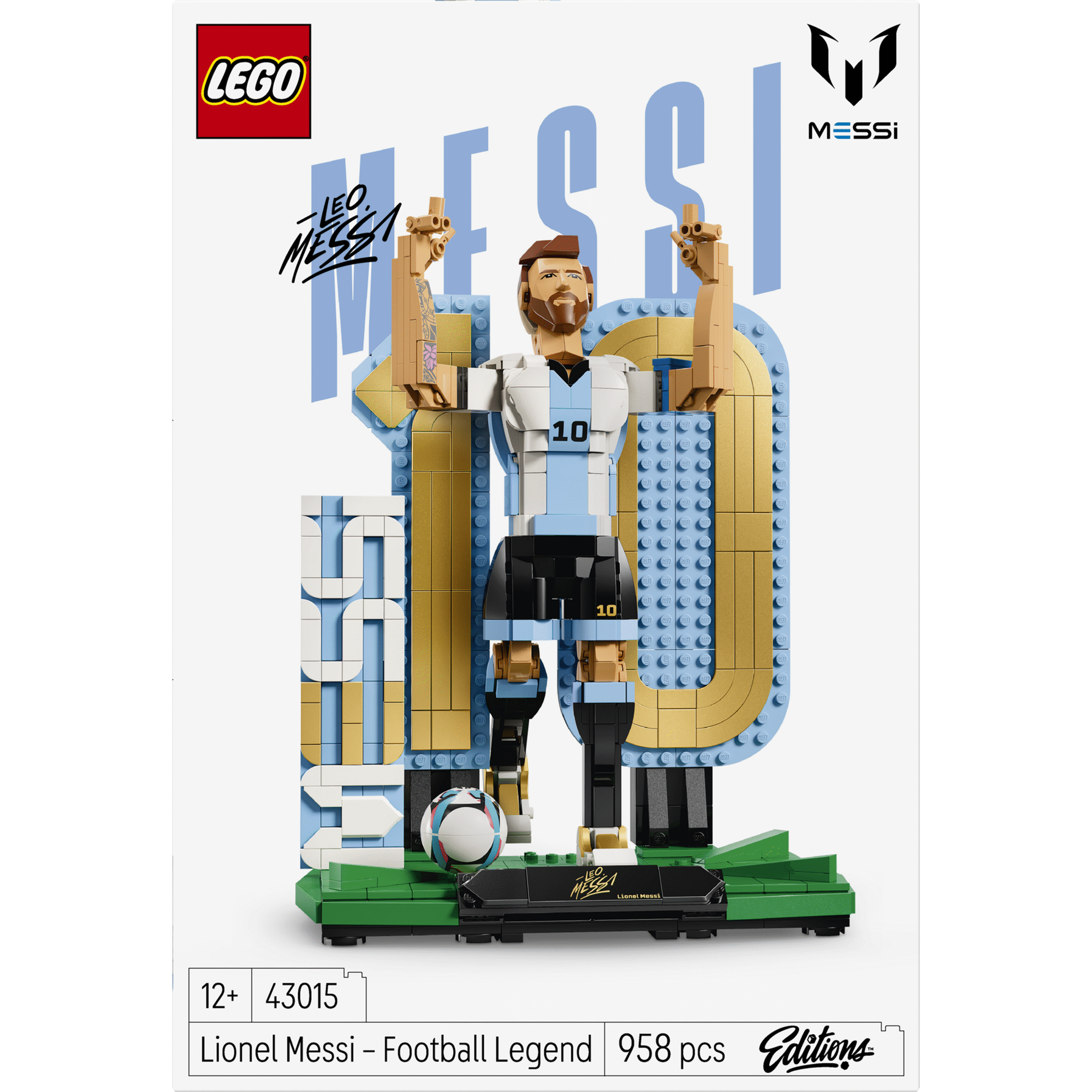 LEGO - Lionel Messi &ndash; Lenda do Futebol - 43015