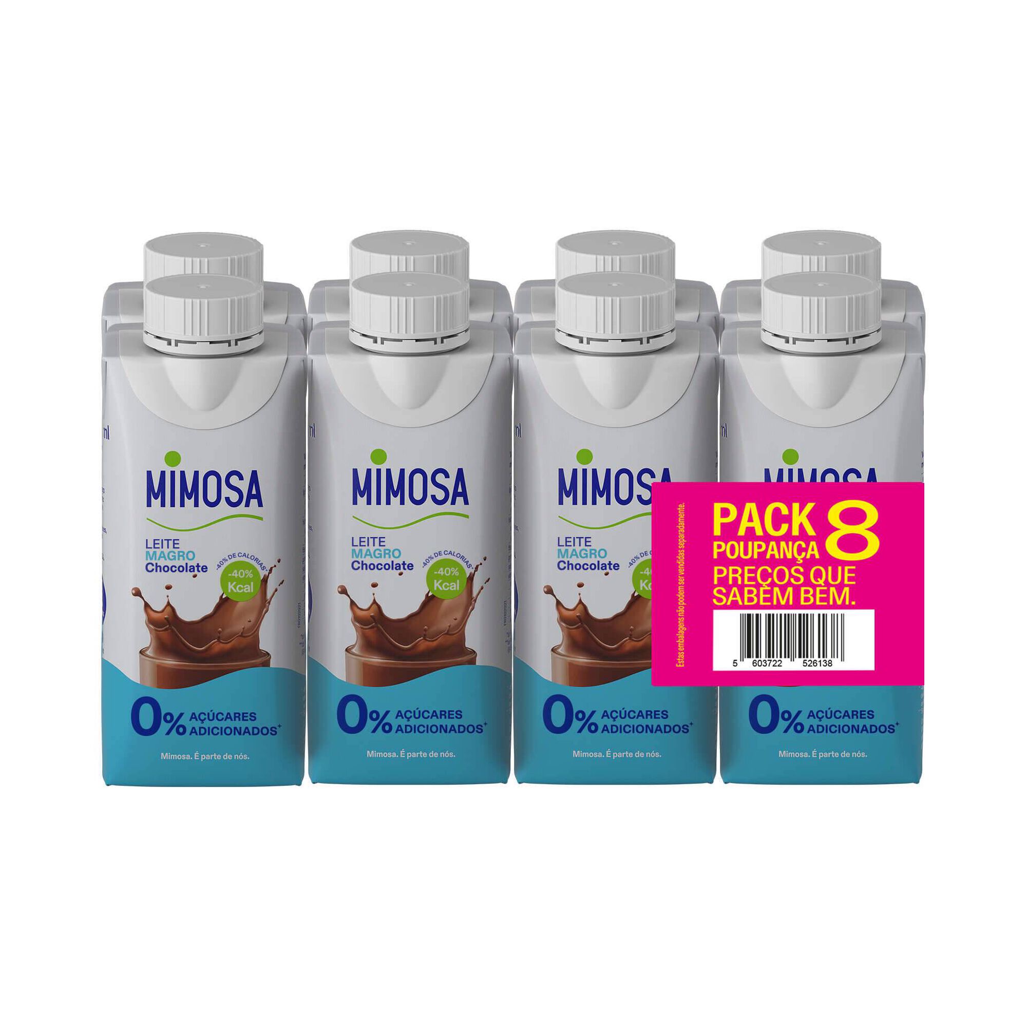 Leite Achocolatado Light Mimosa