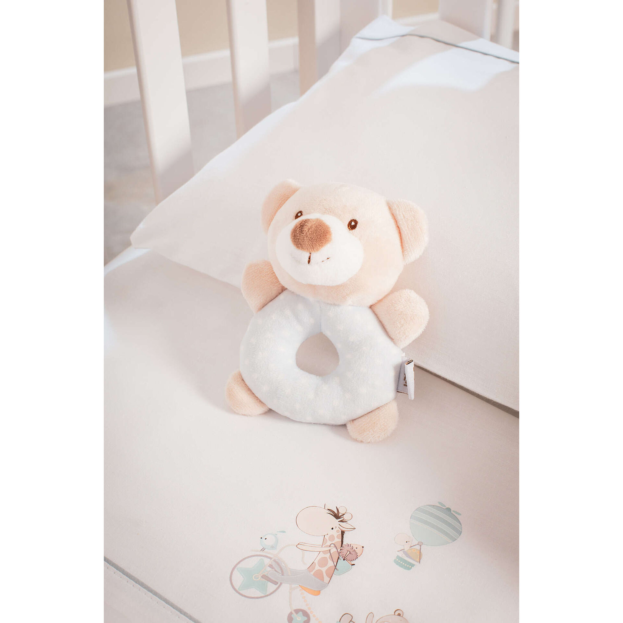 Peluche Cinza Guizos Interbaby