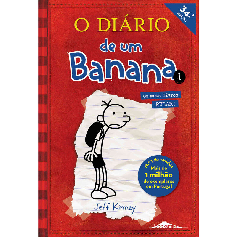 O Diário de um Banana 1 - Toque do Queijo (edição especial) de Jeff Kinney
