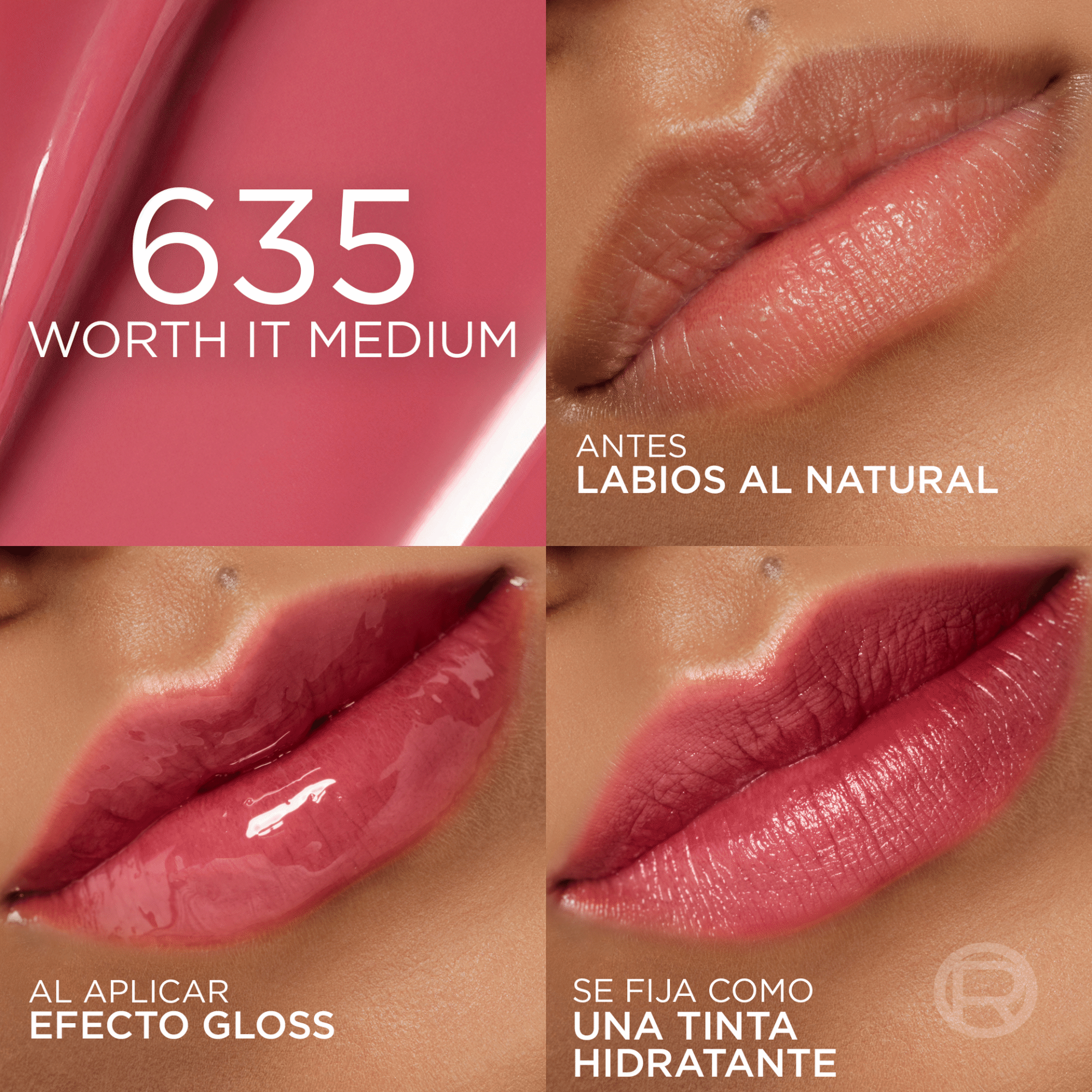 Batom L&iacute;quido Hyaluron Tint Worth It 570 L'Or&eacute;al Paris