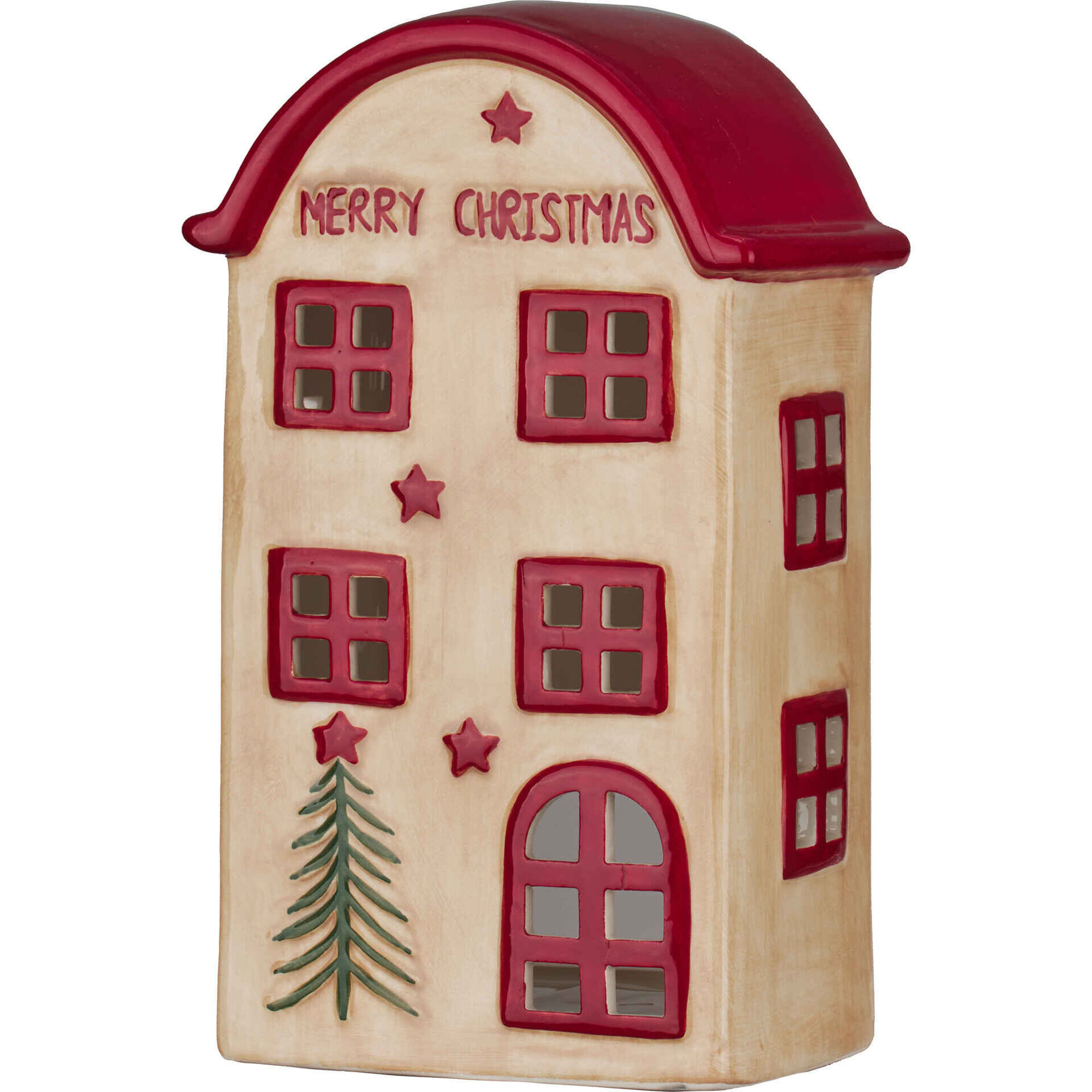 Casa Cerâmica 22cm Feliz Natal