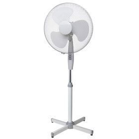 Ventoinha de P&eacute; 40cm 50W Branca 3 Velocidades Bazar&atilde;o