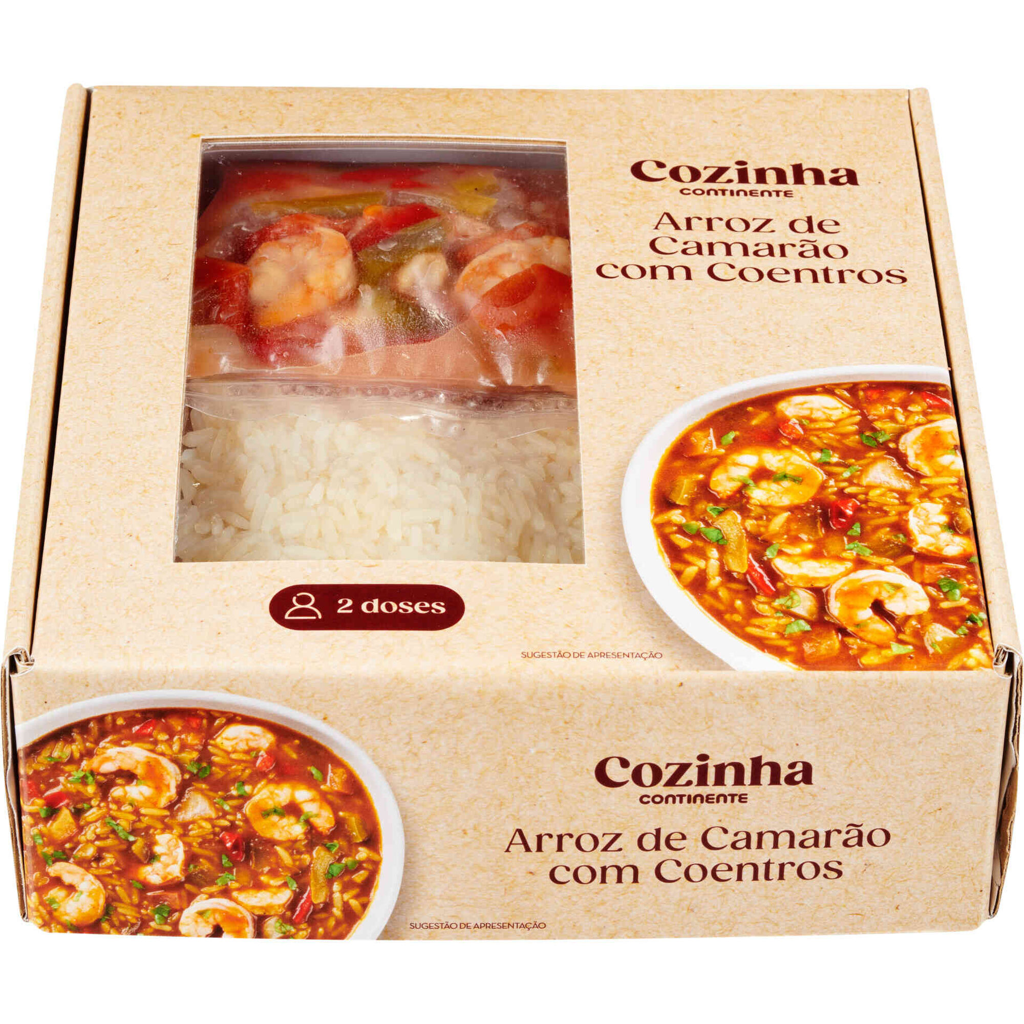 Arroz de Camarão com Coentros Mise en Place