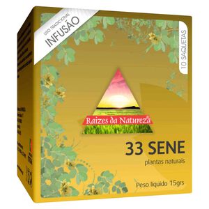 Infusão Nº33 Sene Saquetas Raízes da Natureza