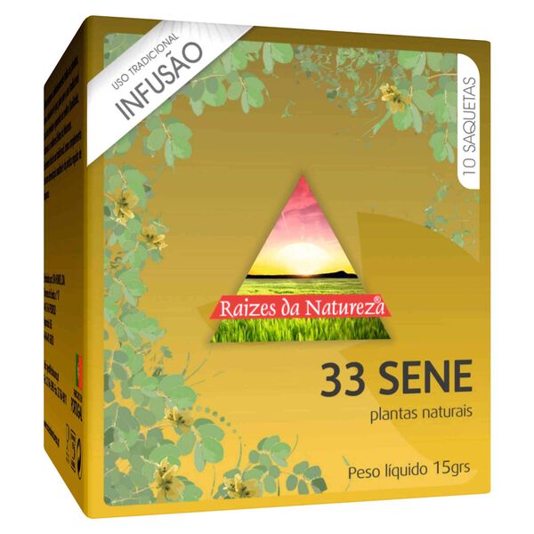 Infusão Nº33 Sene Saquetas Raízes da Natureza