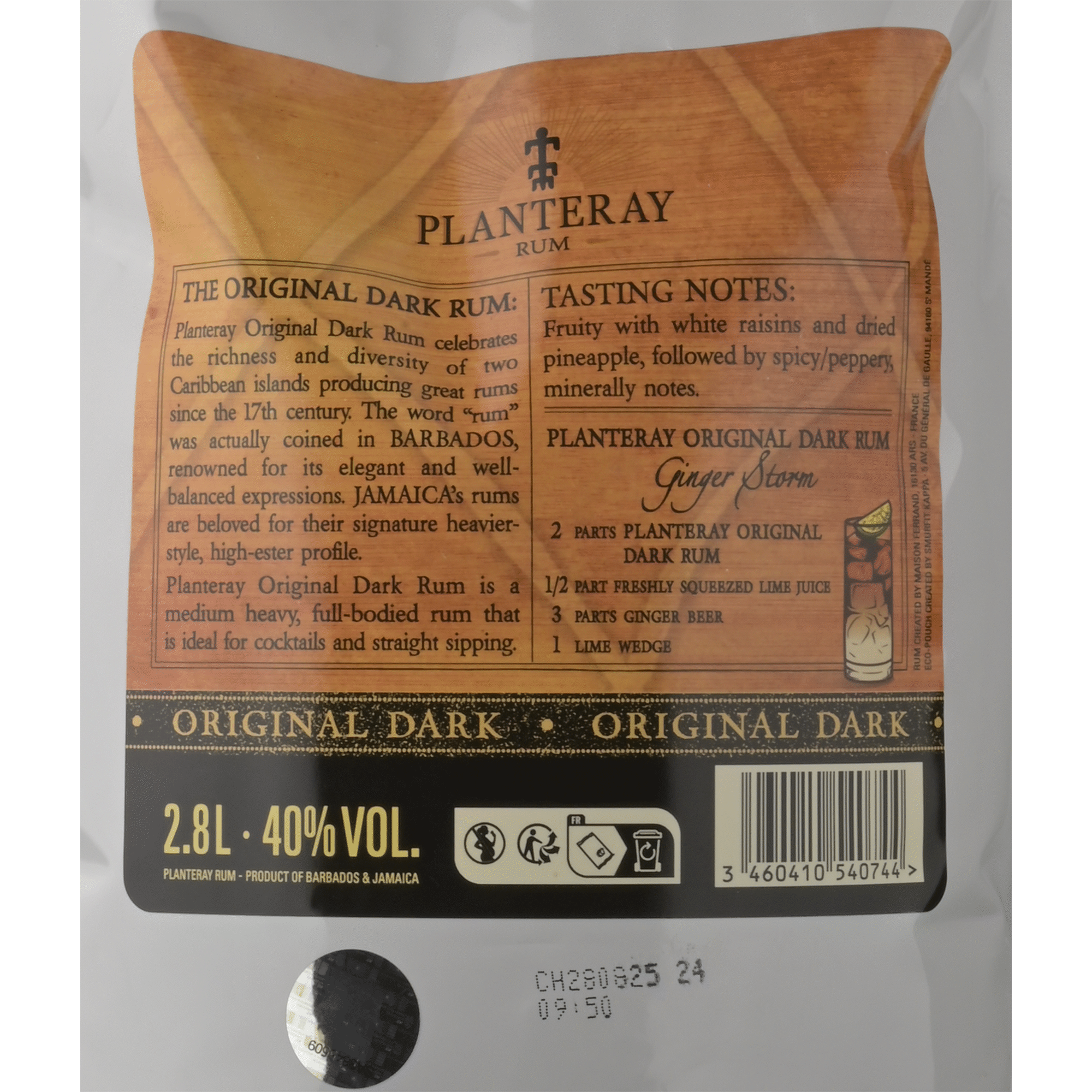 Planteray Rum Original Dark