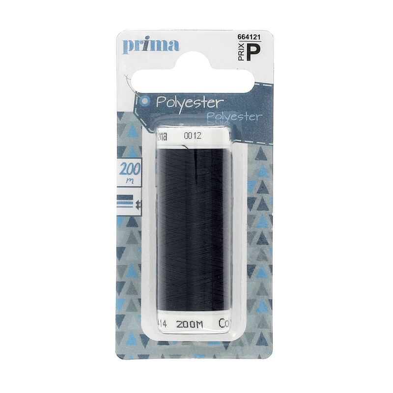 Linha Poliéster 200m Azul Marinho Prima