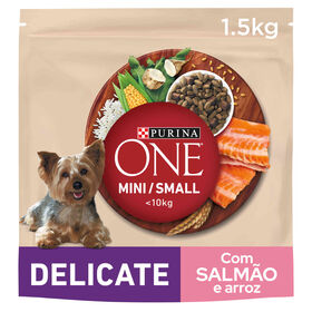 Ração para Cão Adulto Mini Delicate Salmão e Arroz Ração para Cão Adulto Mini Delicate Salmão e Arroz