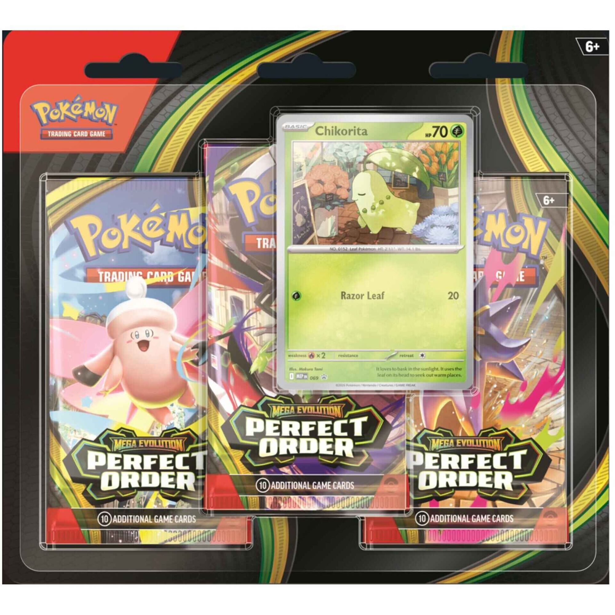 Pok&eacute;mon &ndash; Cartas TCG: Pack 3 Blisters Perfect Order