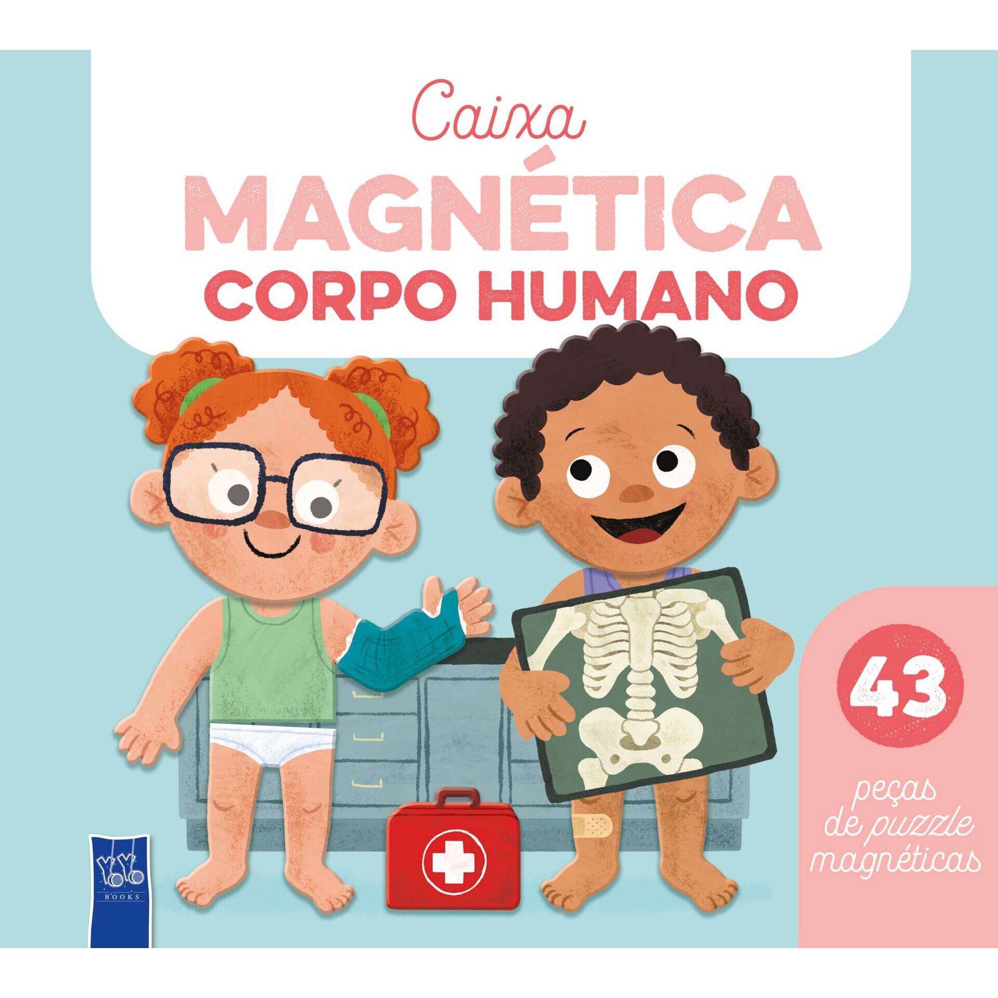 Caixa Magn&eacute;tica  - Corpo Humano