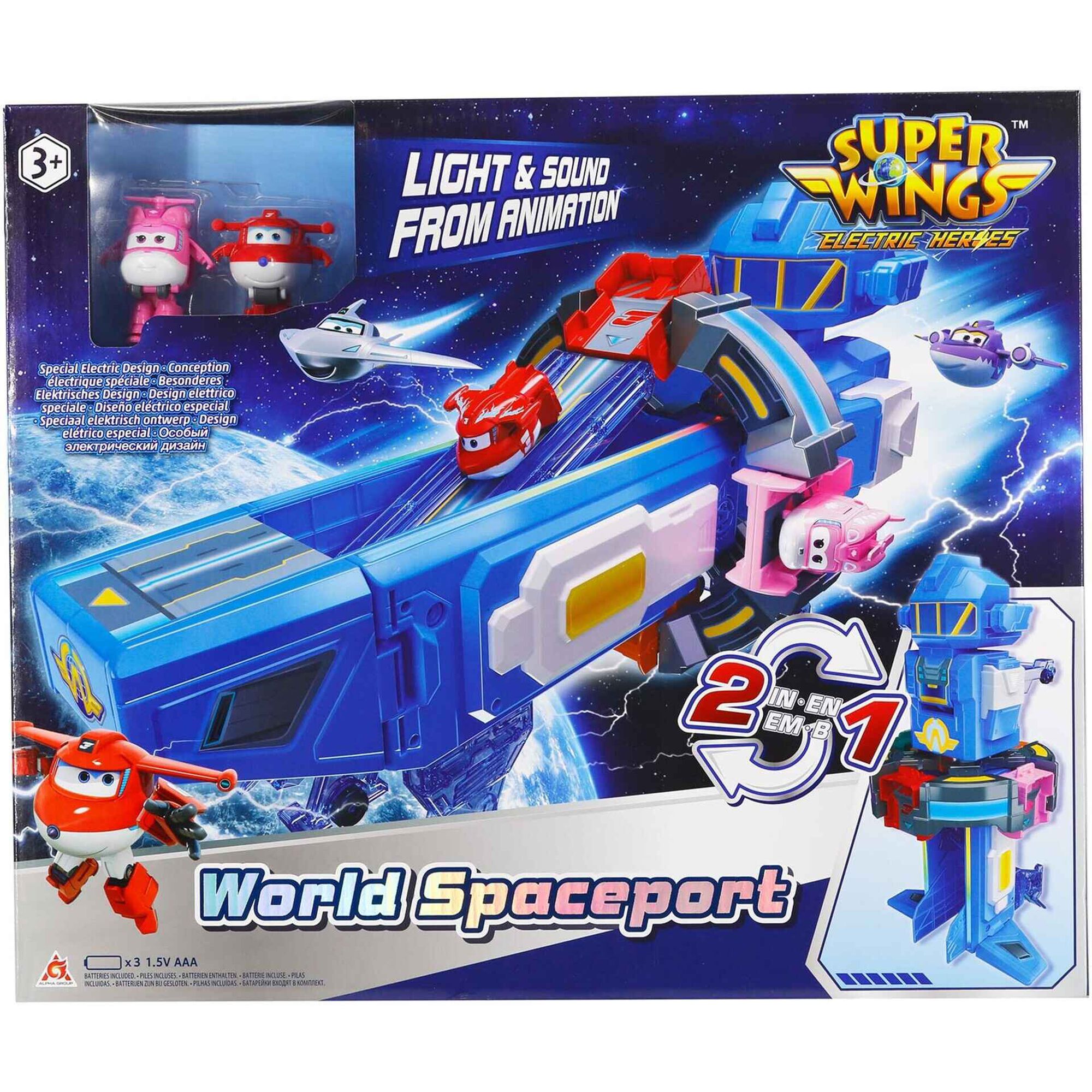 Super Wings - Playset World Spaceport