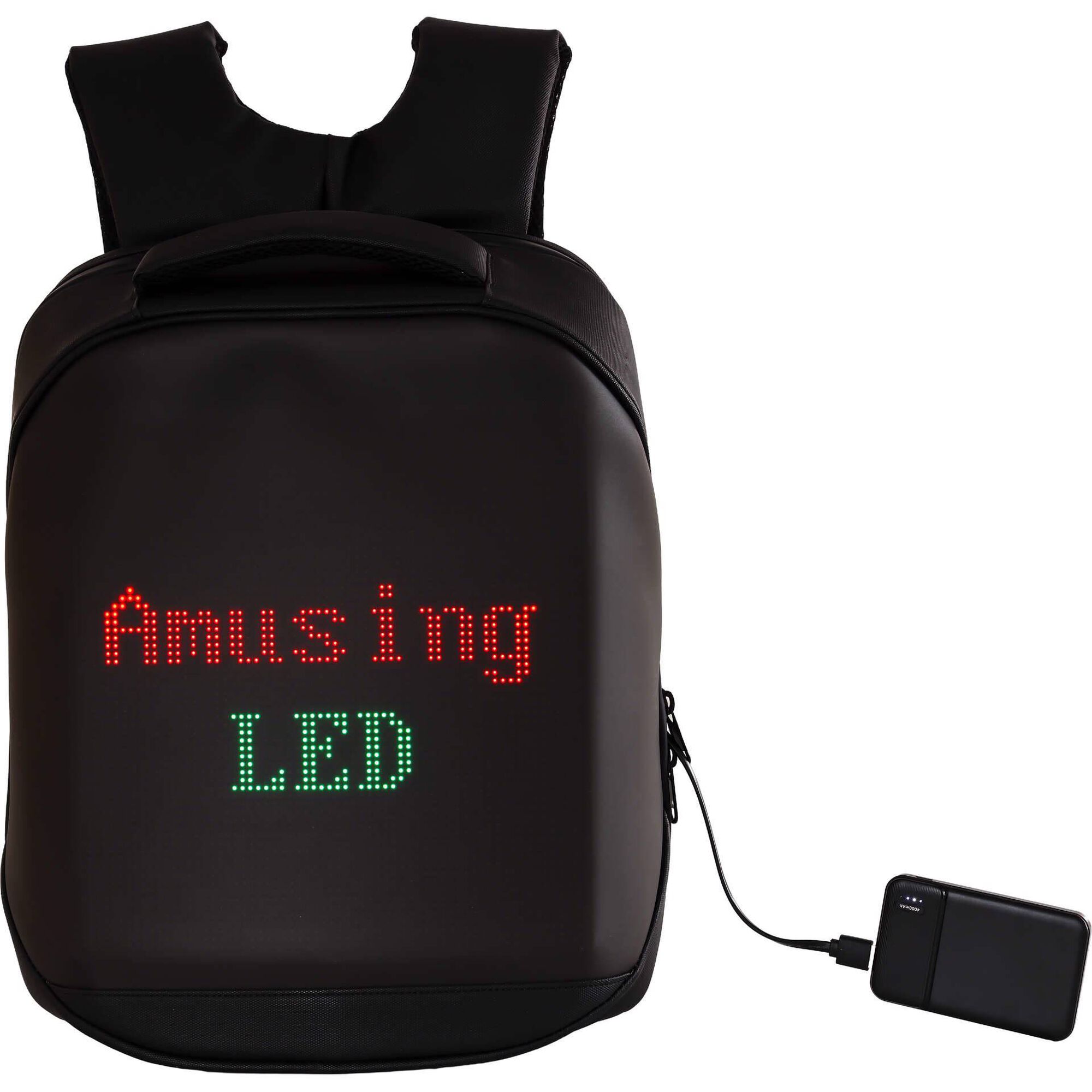 Mochila LED com Powerbank Note!