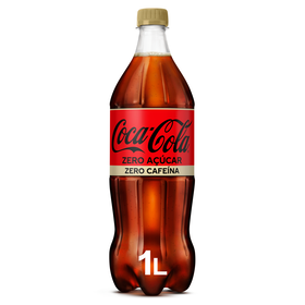 Refrigerante com Gás Cola Zero Açúcar Zero Cafeína Refrigerante com Gás Cola Zero Açúcar Zero Cafeína