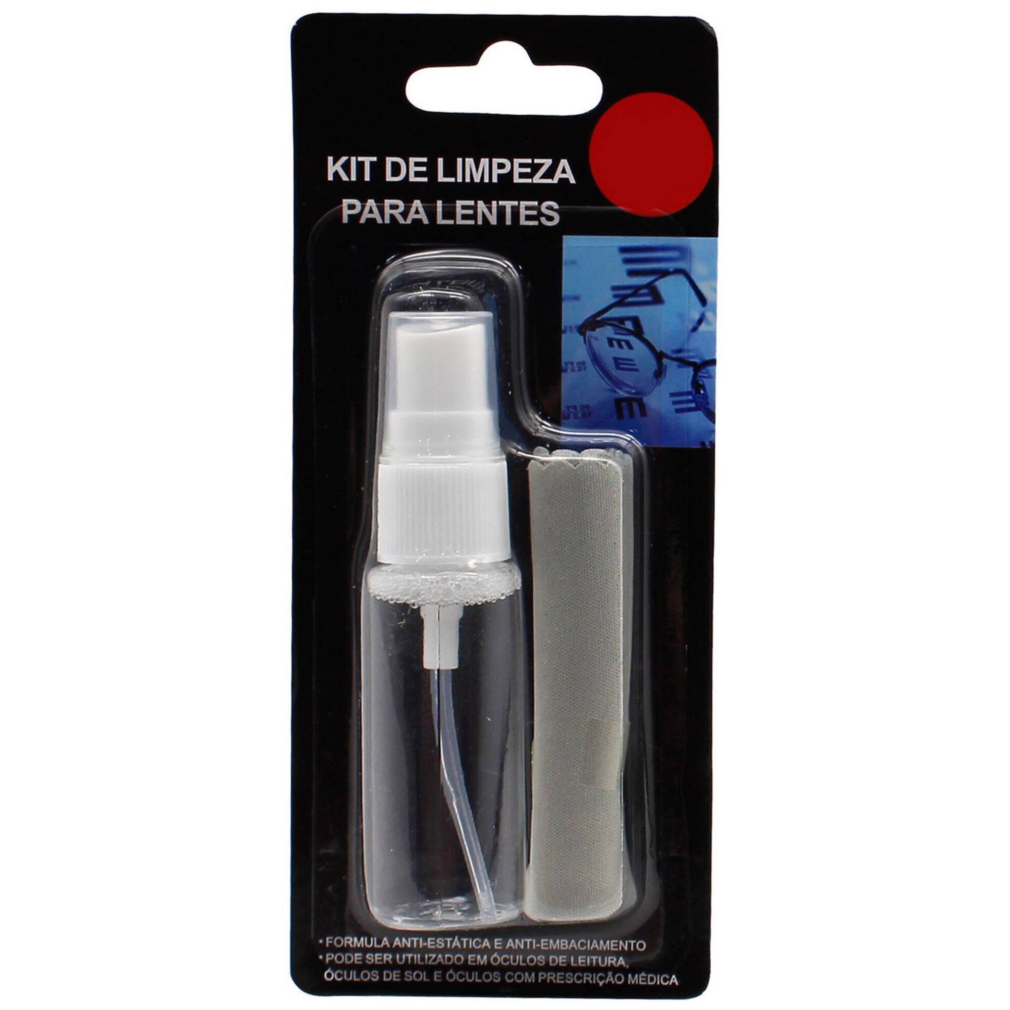 Kit de Limpeza para Lentes Anti-Est&aacute;tico Bazar&atilde;o