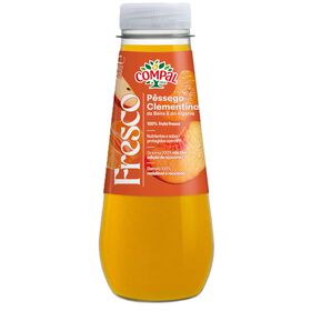 Sumo 100% Fruta P&ecirc;ssego e Clementina Compal Fresco