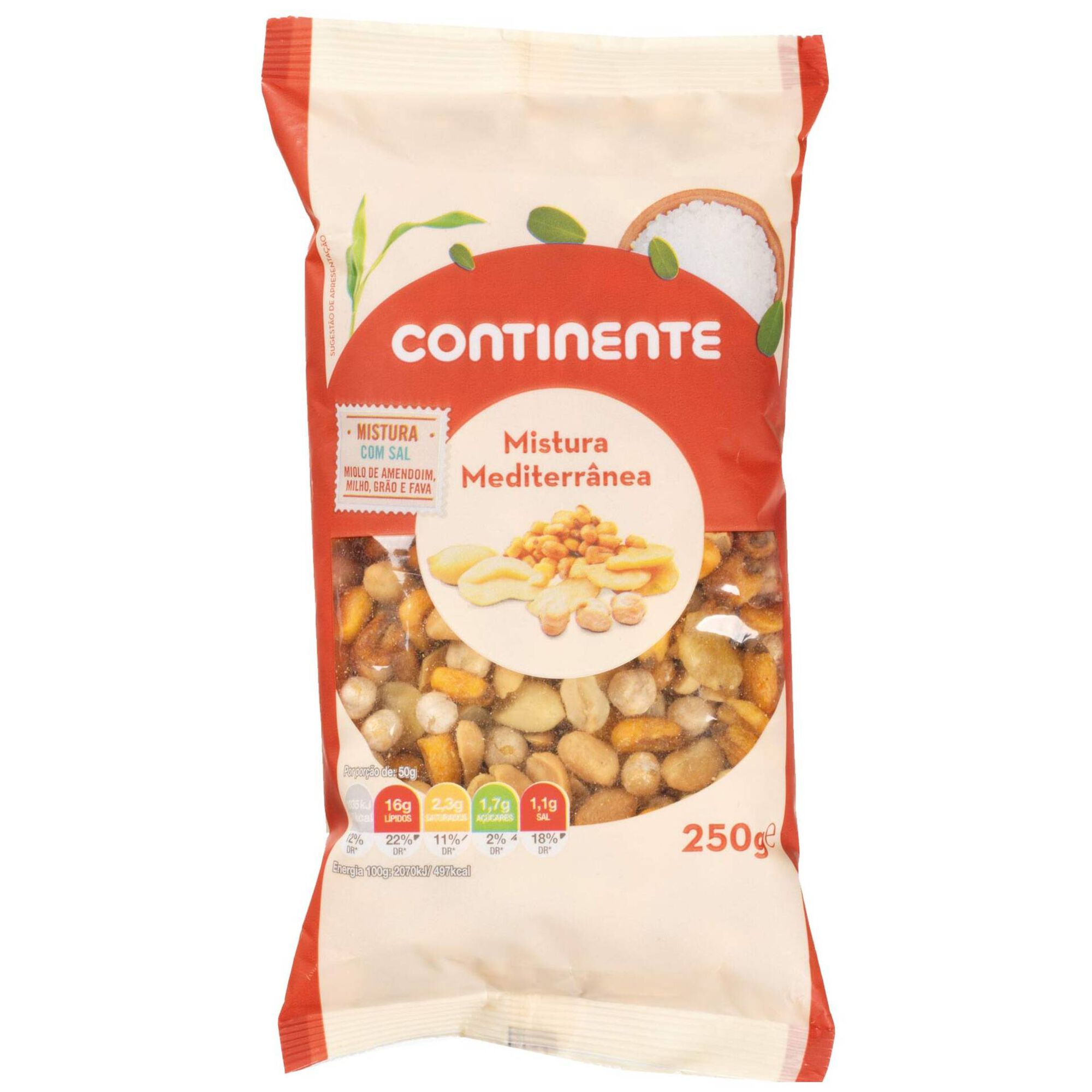 Mix Frutos Secos Mediterrânea com Sal