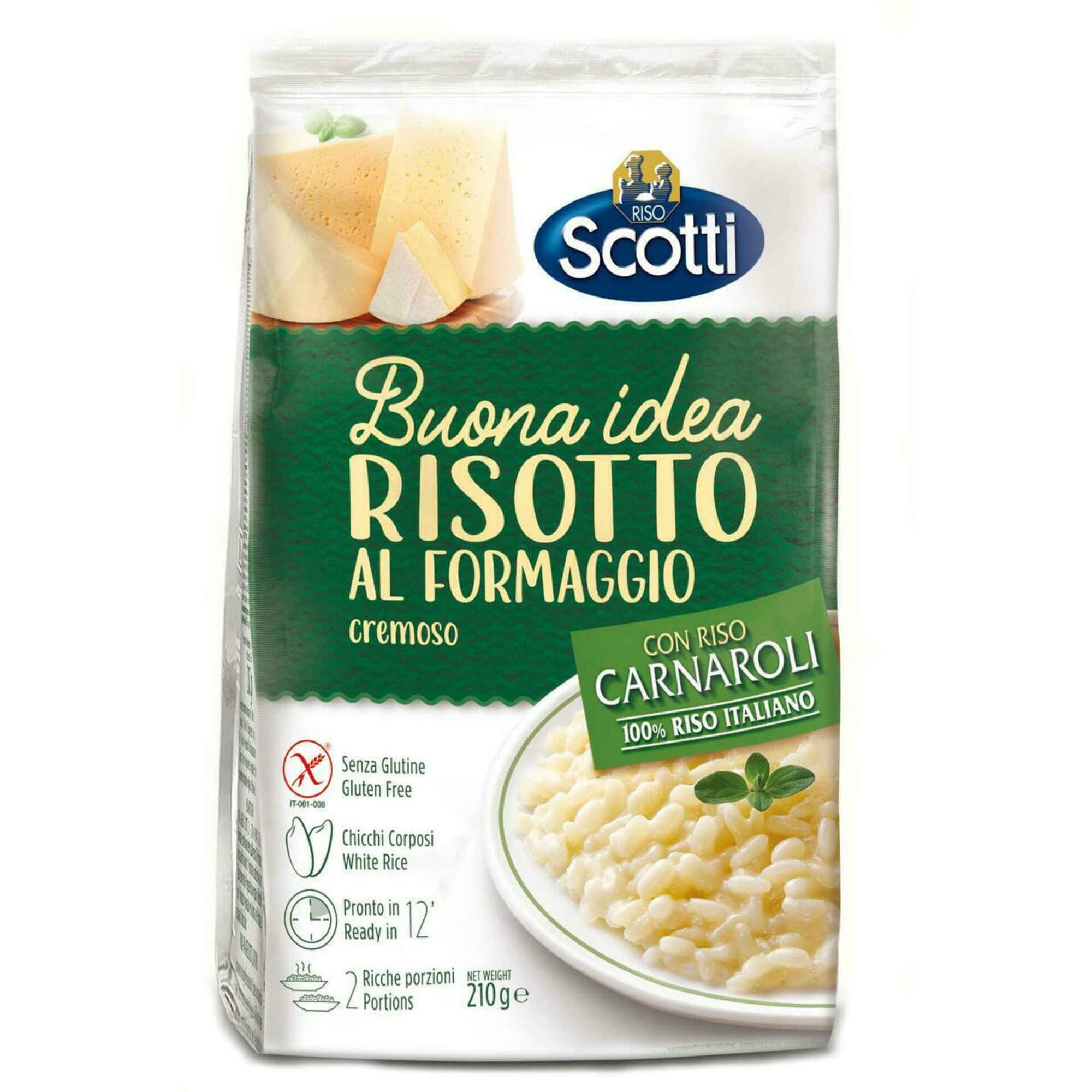 Risotto com Queijo Cremoso Pronto a Comer Risotto com Queijo Cremoso Pronto a Comer