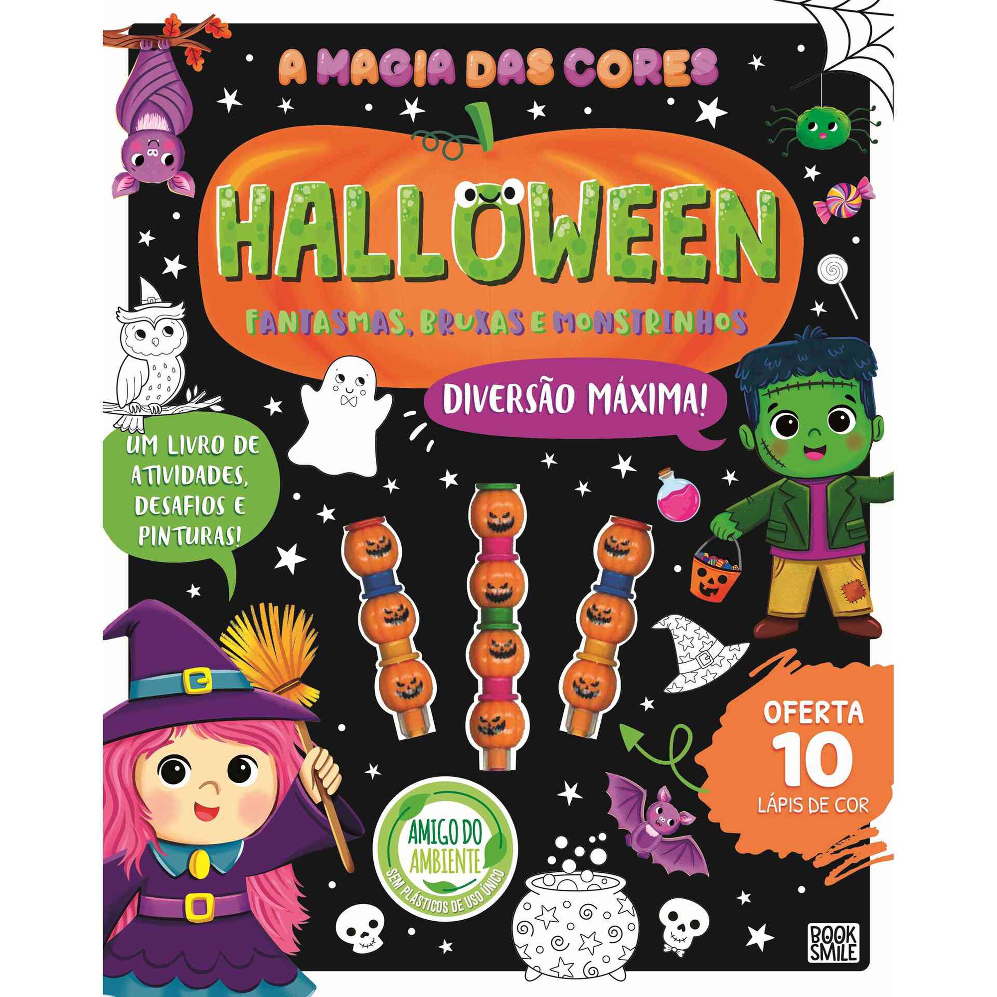 A Magia das Cores: Halloween