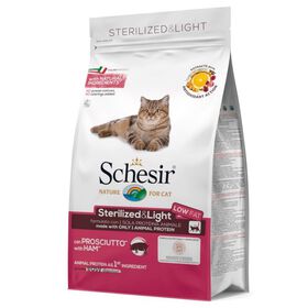Ra&ccedil;&atilde;o para Gato Adulto Esterilizado Presunto Schesir