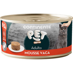 Comida Húmida para Gato Adulto Mousse Vaca