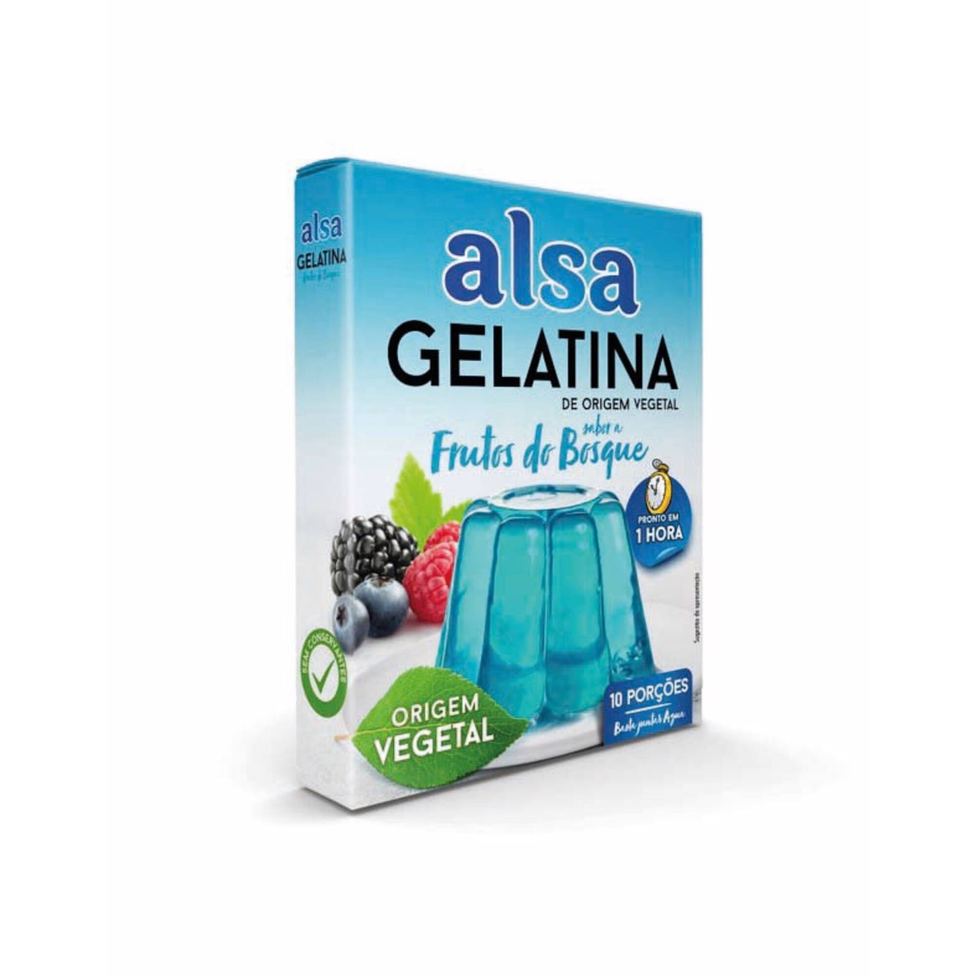 Gelatina em Pó Vegetal de Frutos do Bosque Gelatina em Pó Vegetal de Frutos do Bosque