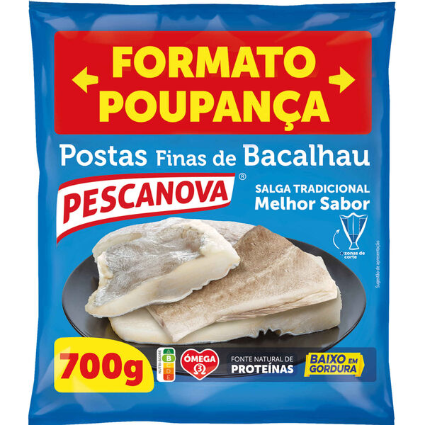 Postas de Bacalhau Ultracongeladas Pescanova