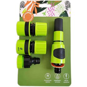 Kit Pistola de Rega com 4 Acess&oacute;rios Verde