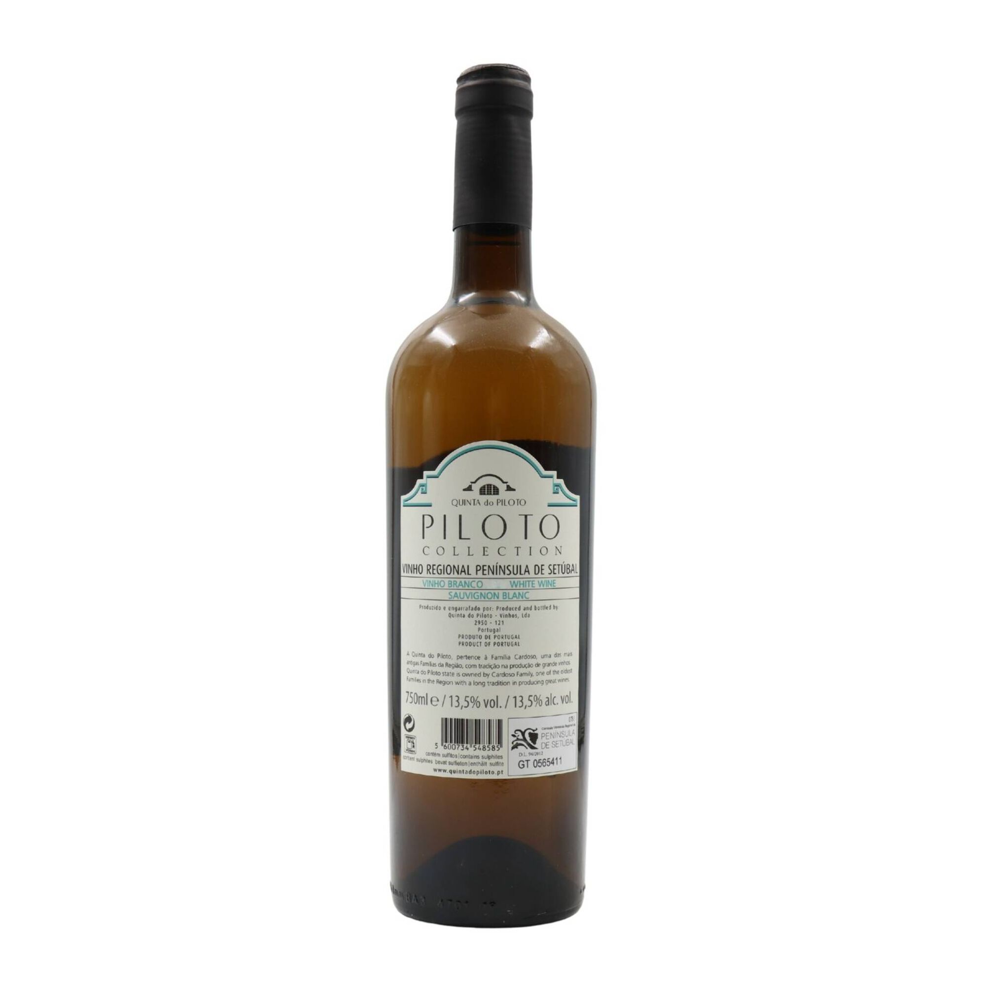 Quinta Do Piloto Collection Sauvignon Blanc Pen&iacute;nsula De Set&uacute;bal Vinho Branco