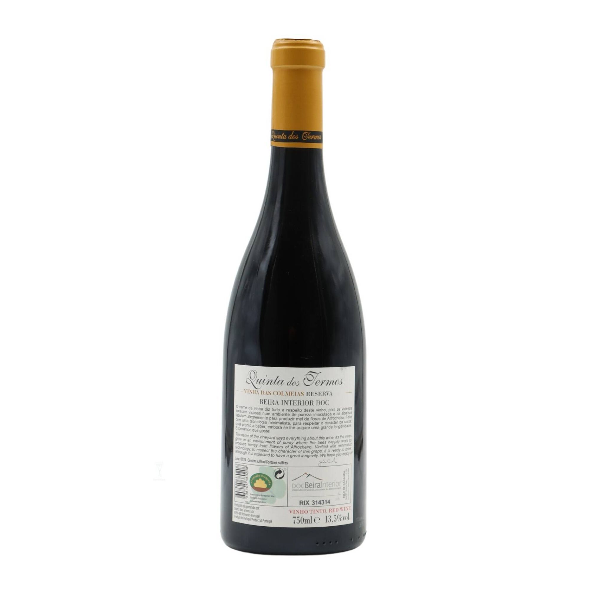 Quinta dos Termos Alfrocheiro Vinha das Colmeias Beiras Vinho Tinto