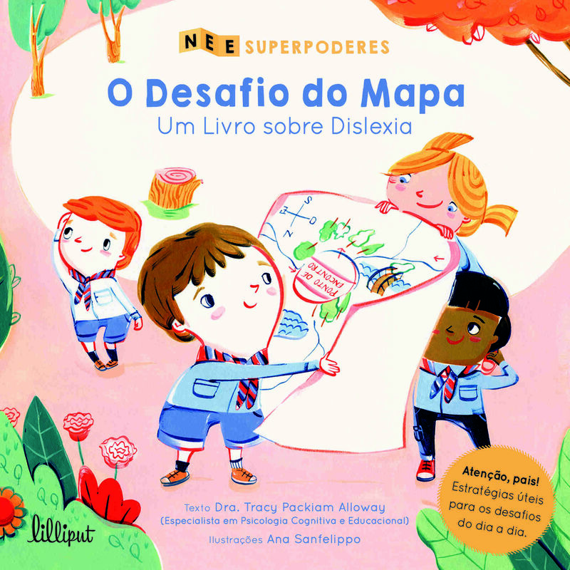 Superpoderes Nº 3 - O Desafio do Mapa: Um Livro Sobre Dislexia de Tracy Packiam Alloway