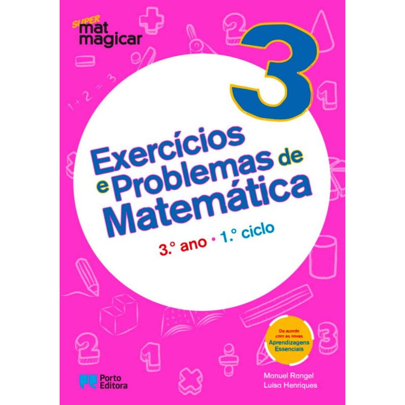 Super Matmagicar 3 - Exercícios e Problemas de Matemática - 3.º Ano de Porto Editora