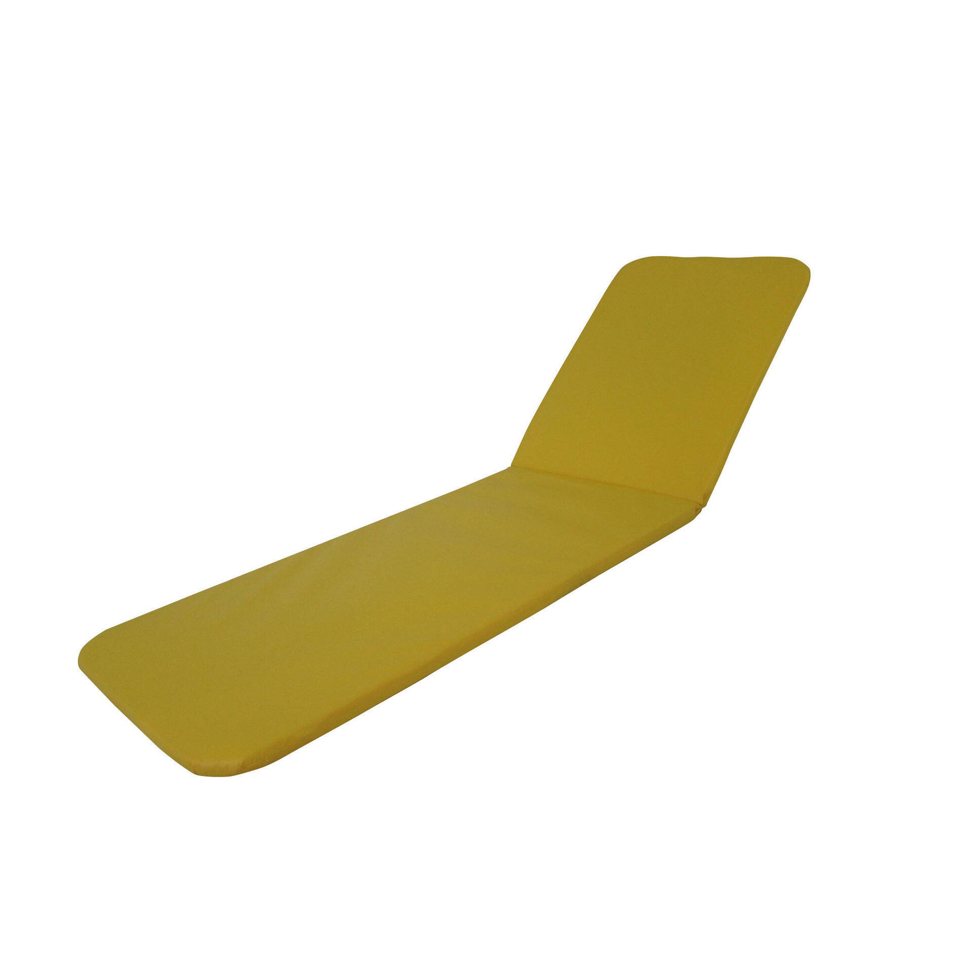 Colchão para Espreguiçadeira 185x53x3cm Amarelo Colchão para Espreguiçadeira 185x53x3cm Amarelo