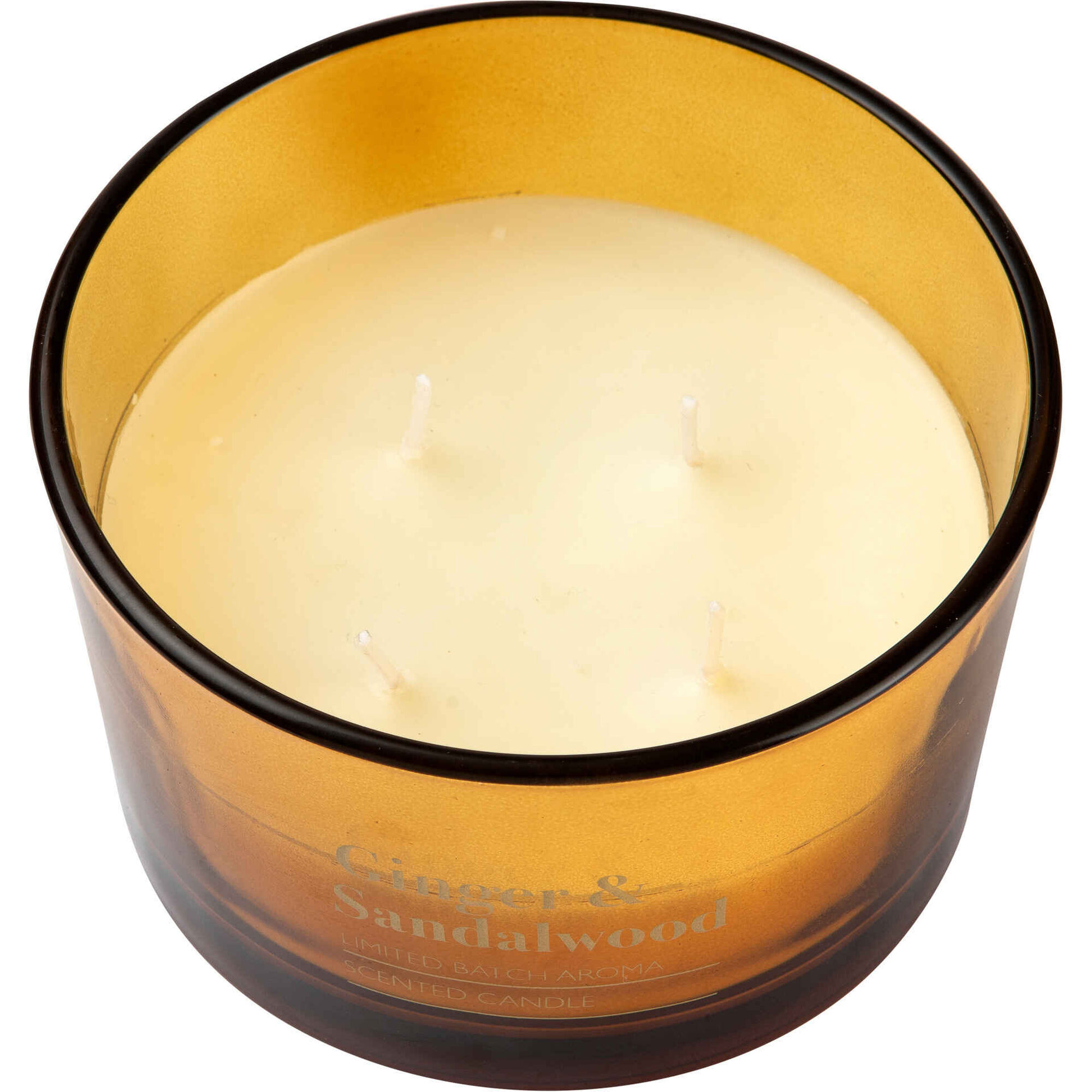 Vela em Copo 4 Pavios Ginger&Sandalwood Kasa