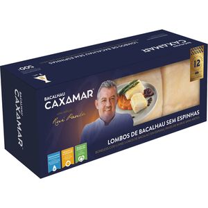 Lombos de Bacalhau sem Espinhas Congelados Seleção do Chef Rui Paula Caxamar