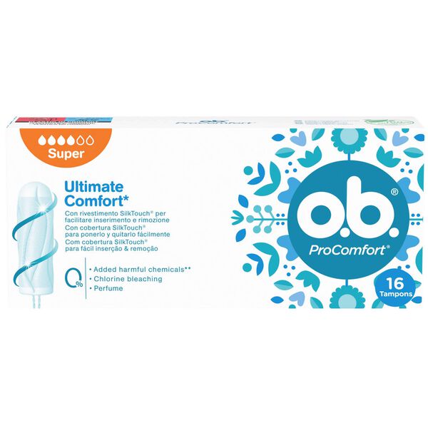 Tampão Digital ProComfort Super o.b.