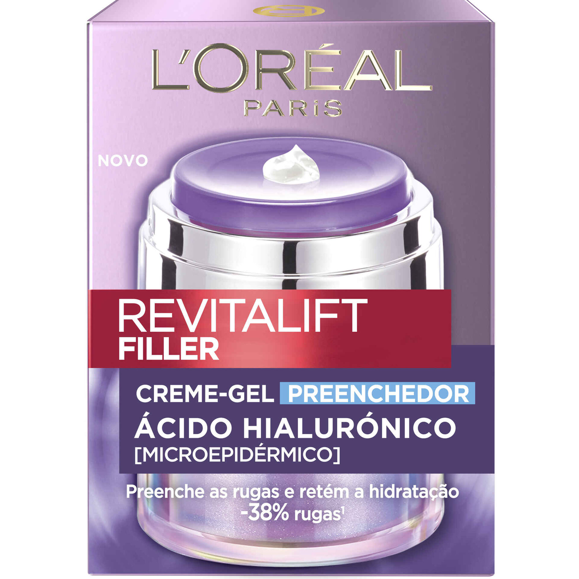 Creme de Rosto Dia Revitalift Filler Micro Gel
