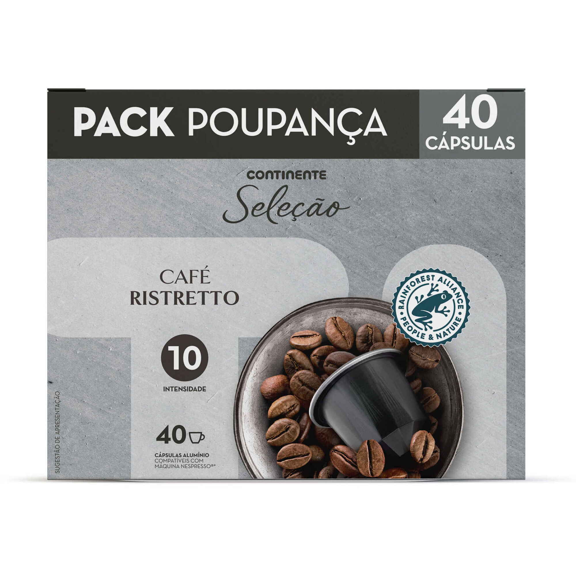 Cápsulas de Café Ristretto Int 10 Pack Poupança