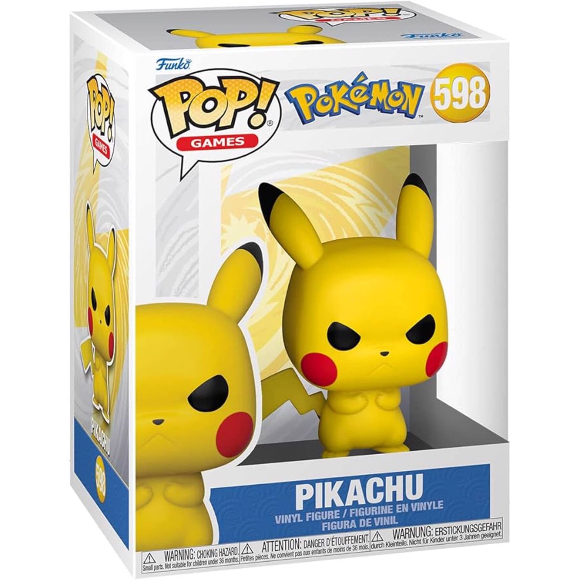 Funko - Figura Pok&eacute;mon - Pikachu Rabugento